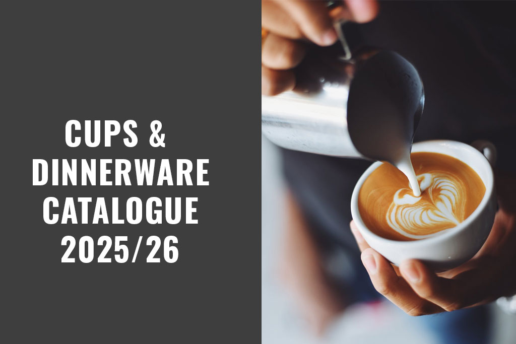 Full catalog for vitrified coffee cups and professional tableware for hotels, restaurants, and cafes.