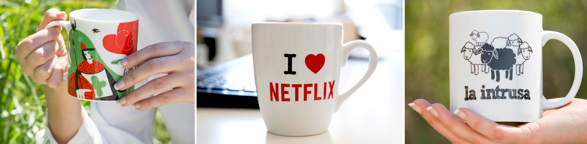 Marquage mugs avec decalcomanie vitrifiable